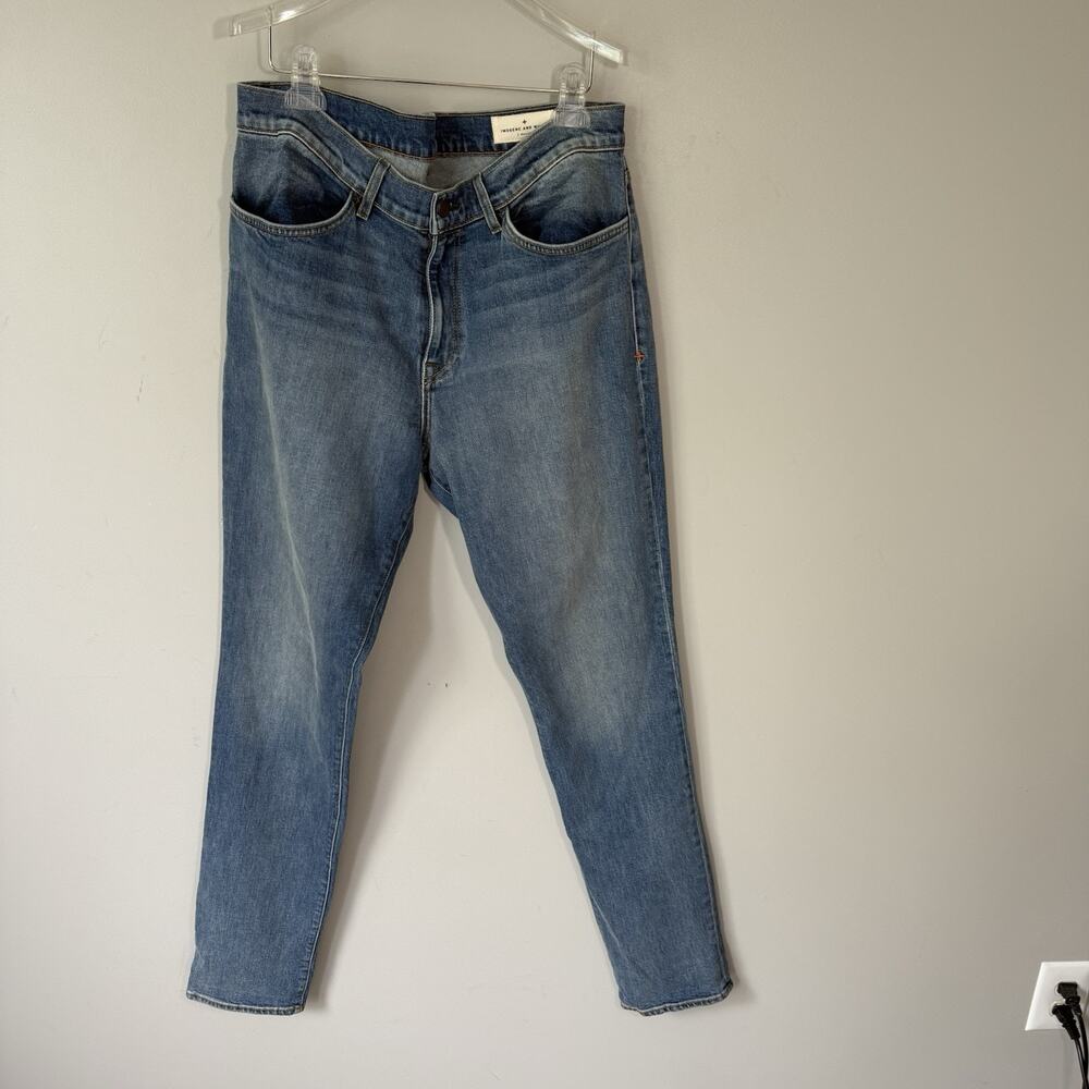 Imogene + Willie Imogene Slim Jeans Womens 32 Blue Medium Wash Stretch Denim